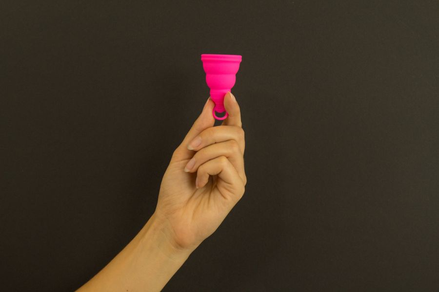 Menstrual products Product: Intimina Lily
Credit: City to Sea
www.CitytoSea.org.uk/PlasticFreePeriods mooncup,menstrual products,plastic free periods