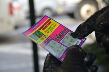 Lottery ticket A wonderful day 