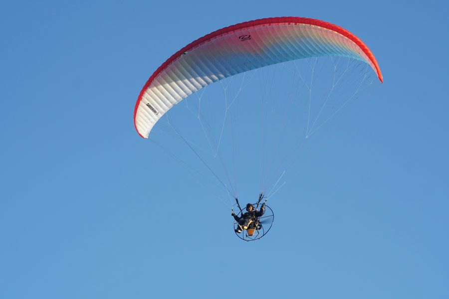 Parachutist Xtreme Sport punta del este departamento de maldonado,uruguay,person