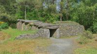 Prehistoric France Cairn dolménique du parc préhistorique de Bretagne. france,bretagne,parc de préhistoire de bretagne