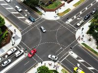 Intersection Traffic.
Crossroads.
Cars.
Roads. australia,gold coast qld,grey