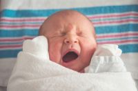 baby names My newest daughter, we have 4, was just about a day old when I caught this cute image of her yawning. Being born is apparently hard work! 