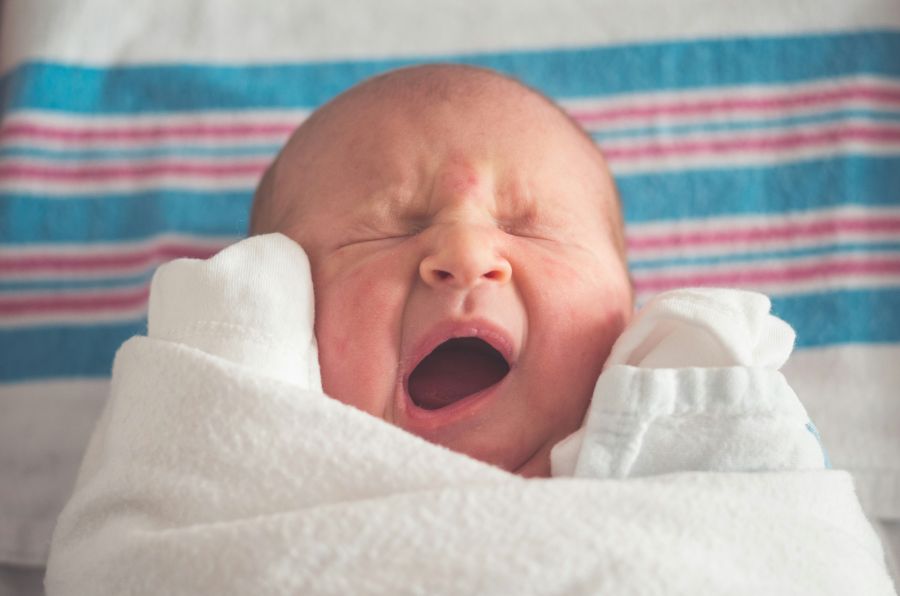 baby names My newest daughter, we have 4, was just about a day old when I caught this cute image of her yawning. Being born is apparently hard work! 