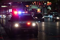 Shooting crime  police car,fine,traffic violation