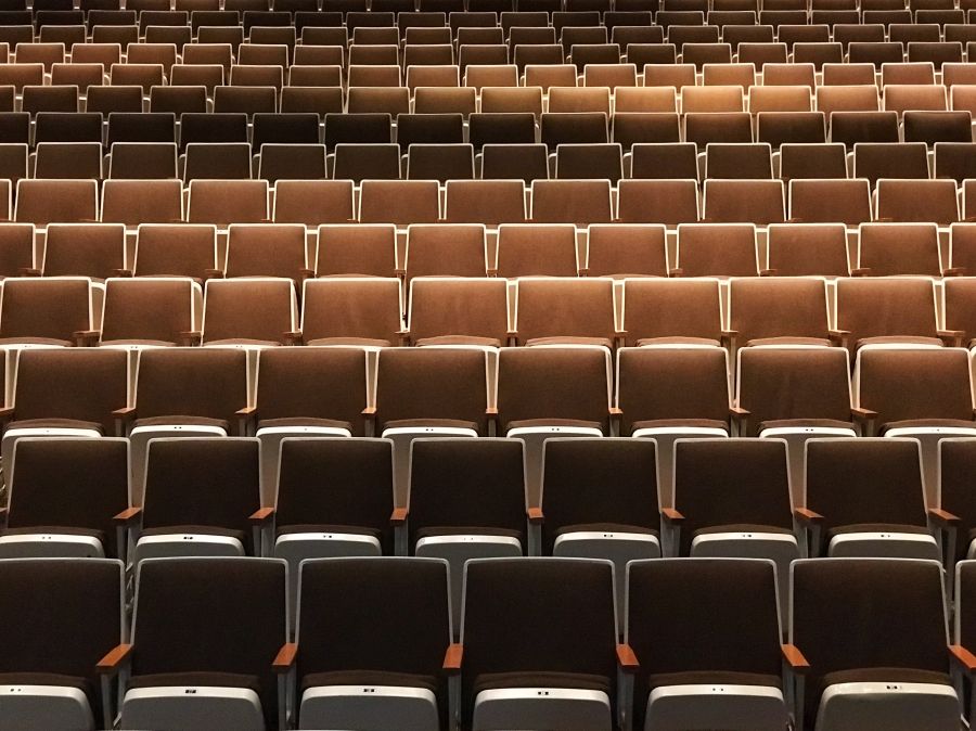 Theater comedy Arts United Center - Symmetry chair,theater,auditorium