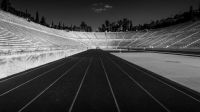 Olympic torch  panathenaic stadium,greece,athina
