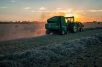 Farmer Agriculture  tractor,farmer,hay