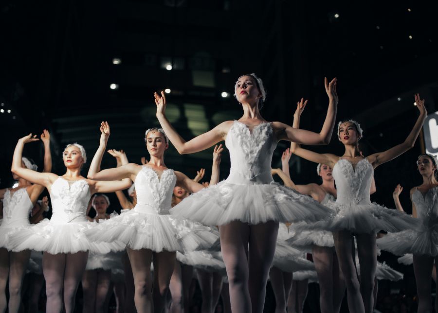 Ballet stars Black Swan performance live at Immerse in 2017. 