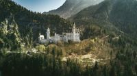 Castle Medieval Neuschwanstein castle,germany,medieval