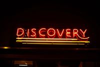 Discovery  neon,sign,new zealand