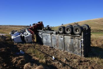 Accident truck Truck crash