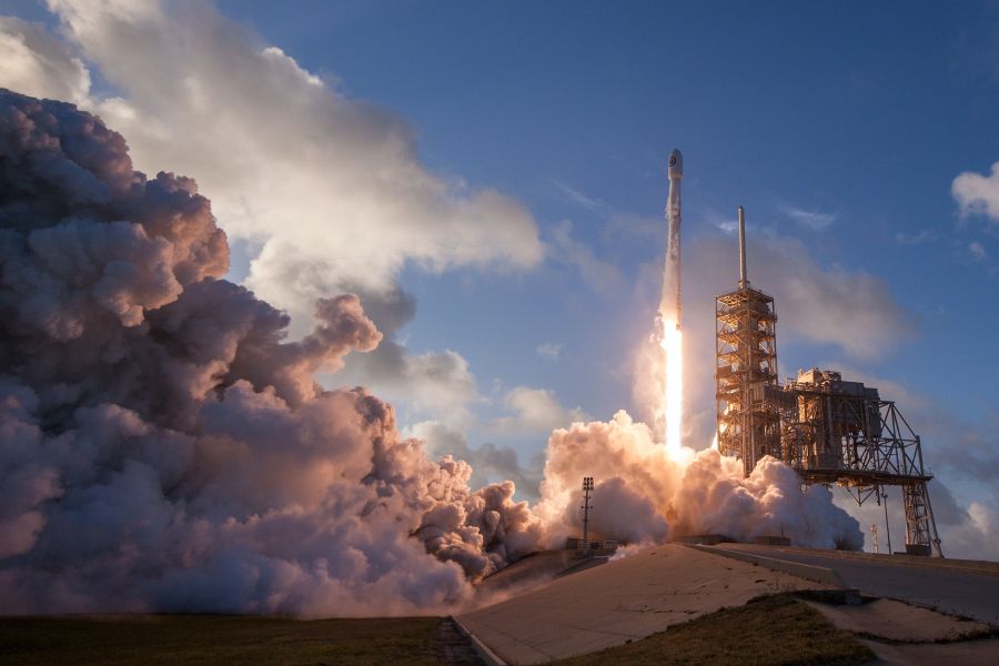 Space exploration SpaceX Falcon 9 Launch space,rocket,atmosphere