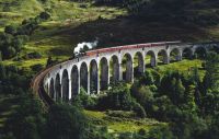 train travel Glen Finnan Viaduct 