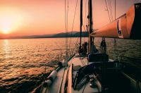 Sailing Sailing in Aegean Sea sailboat,summer 2018,love