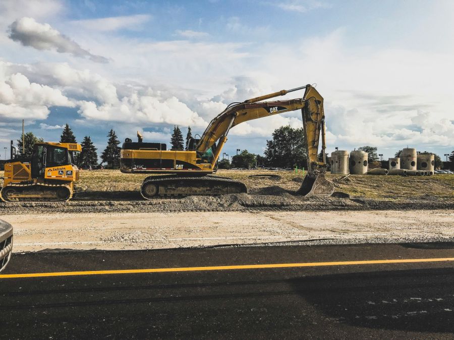 Highway construction  