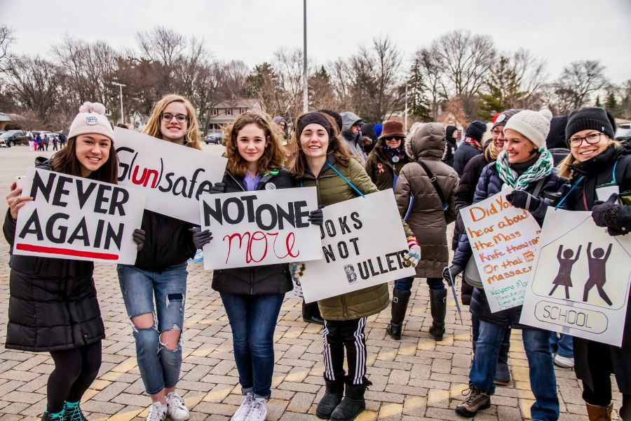 School violence Students rally to stop gun violence. 