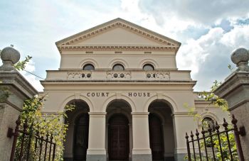 justice court The court house in Castlemaine, Victoria, Australia
