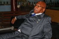 Prime Minister Mr. Sitiveni Rabuka sharing some knowledge after work. 