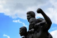 Legendary football Statue 