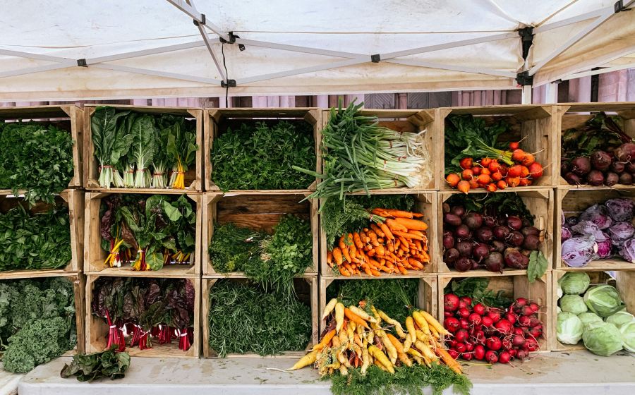 Market vegetables  