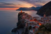 Italy Albania Vernazza sunset italy,wallpaper,city