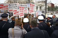 Mobilization protest Caption reads, 