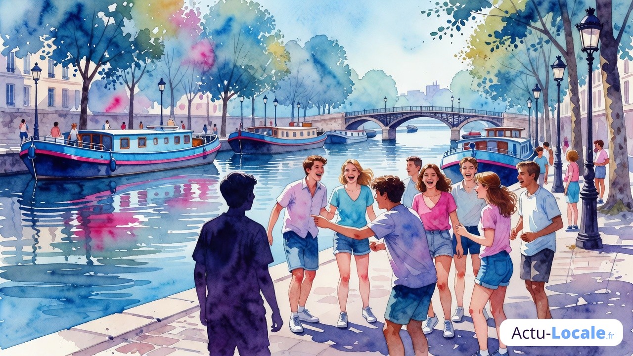 teenager canal  