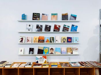 Bookstore Books shelf