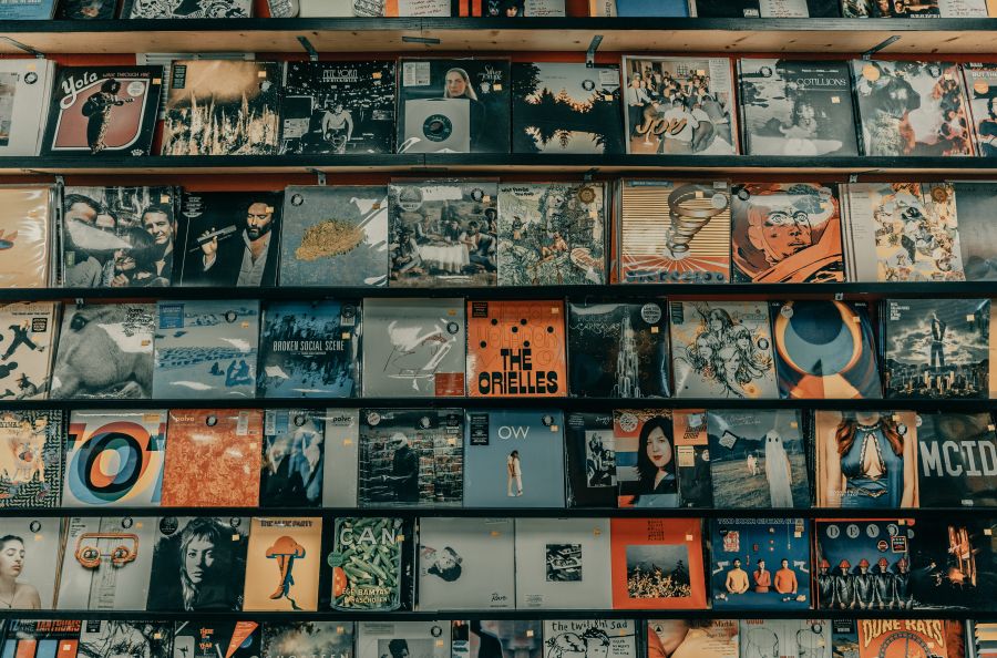 Music Album Vinyl Shopping (IG: @clay.banks) music,usa,nc