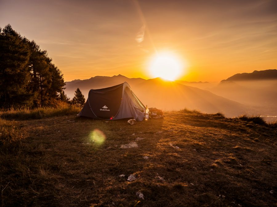 Camping Before the Night
