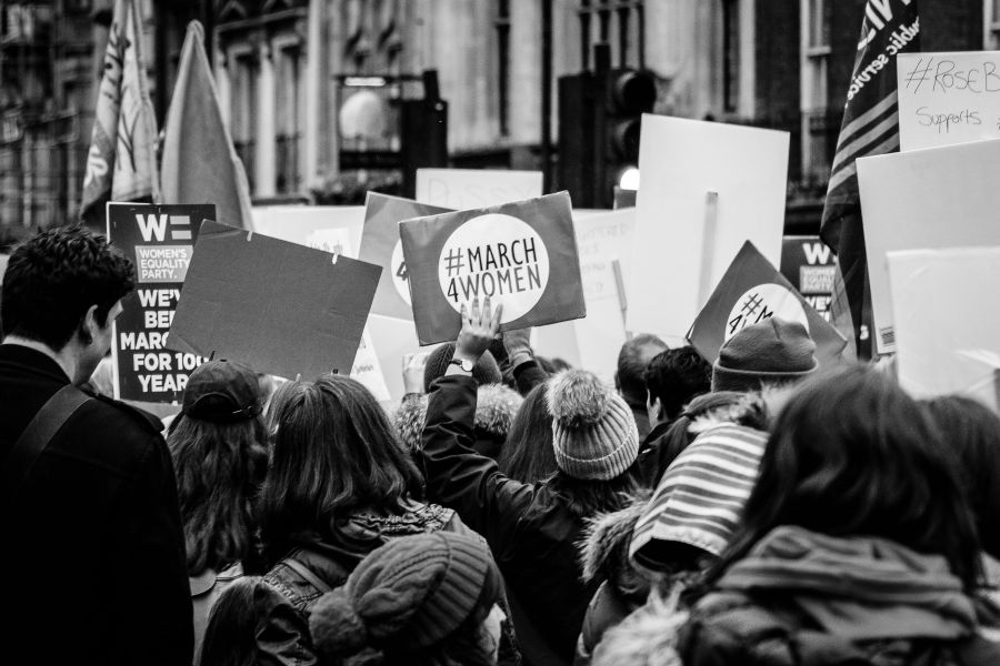Feminism #MARCH4WOMEN current events,feminism,people