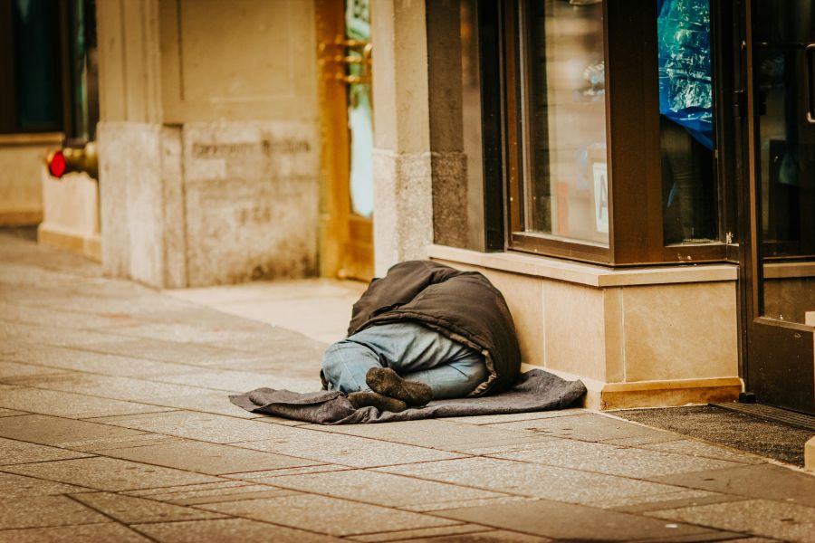 Homeless person  