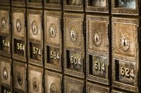 bank Numbered boxes detail 