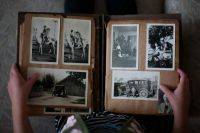 Memory We pulled out some of the old photo albums from my family, and loved seeing my kids look through them. Photos are timeless and the thing that we can pass through generations to tell our stories. 