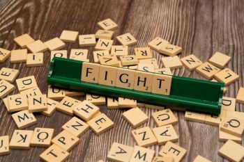 Words fight