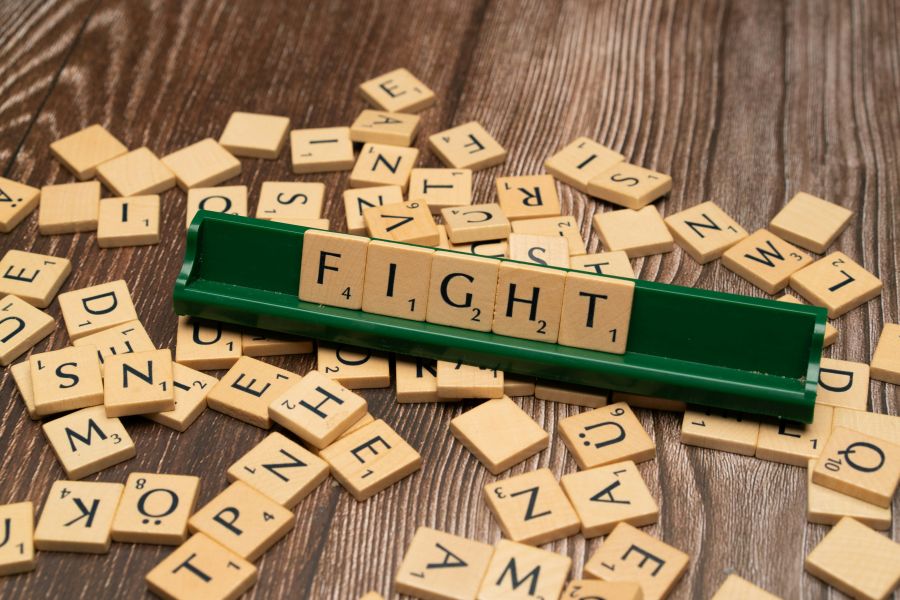 Words fight  