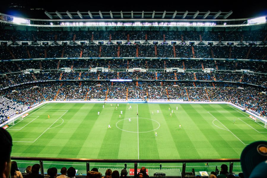 Football match  madrid,spain,soccer