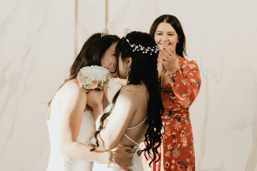 Wedding Lesbian wedding  wedding,young love,lesbian love