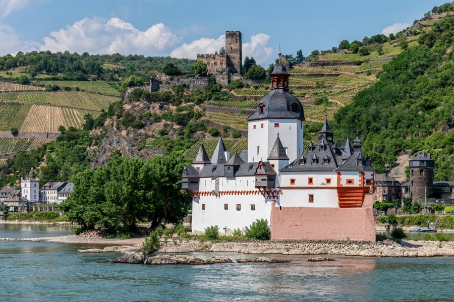 Rhine river On the Rhine River 