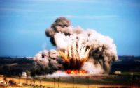 Laboratory explosion  
