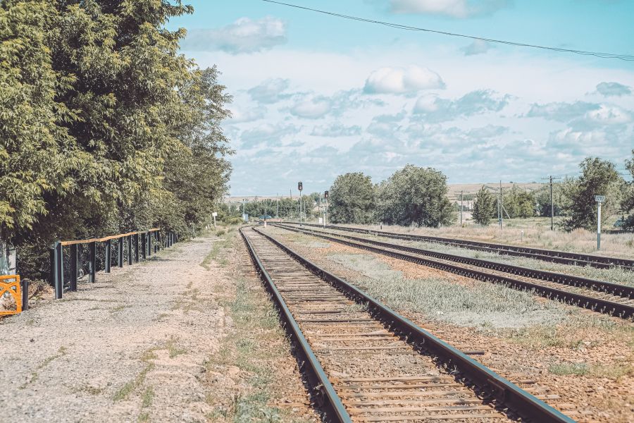 Village Heritage  train,village scenes,train tracks