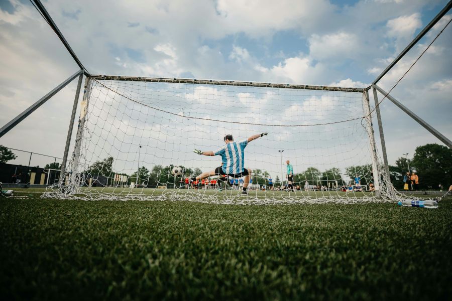 football celebration LSV Leeuwarden 