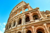 Roma Colosseum Exterior italy,colosseum,rome