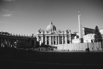 Papal conclave The Papal Basilica of St. Peter in the Vatican 
