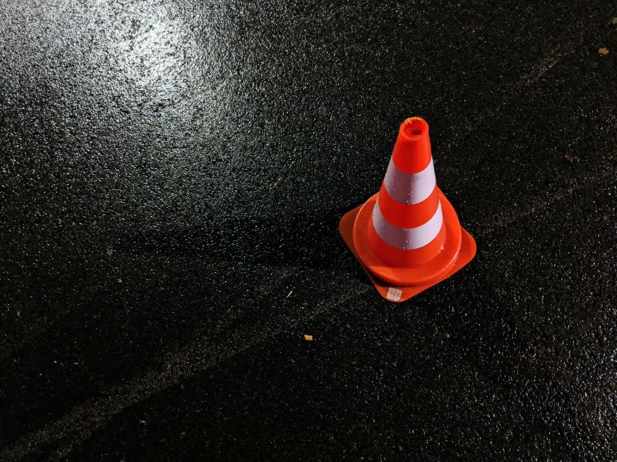 Accident Traffic cone 