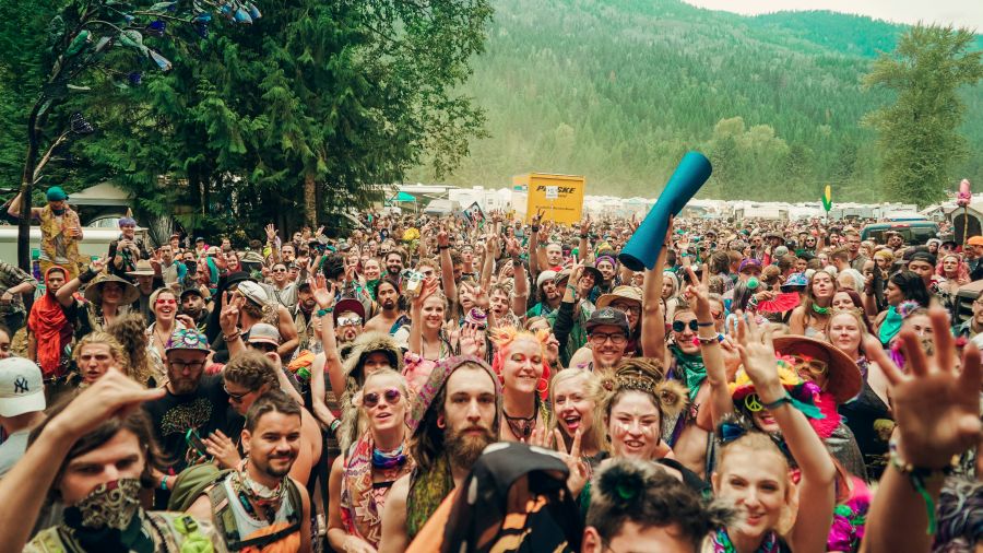 Humanity Festival Shambhala Music Festival 2019, Day 1 Crowd 