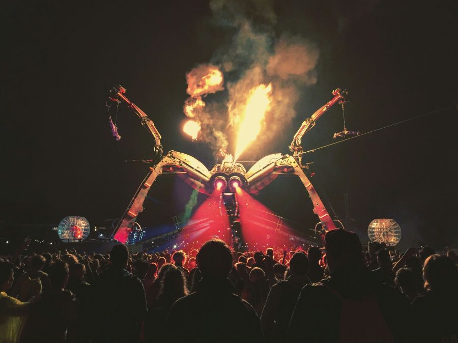 Carnival fire festival,metamorphosis,party