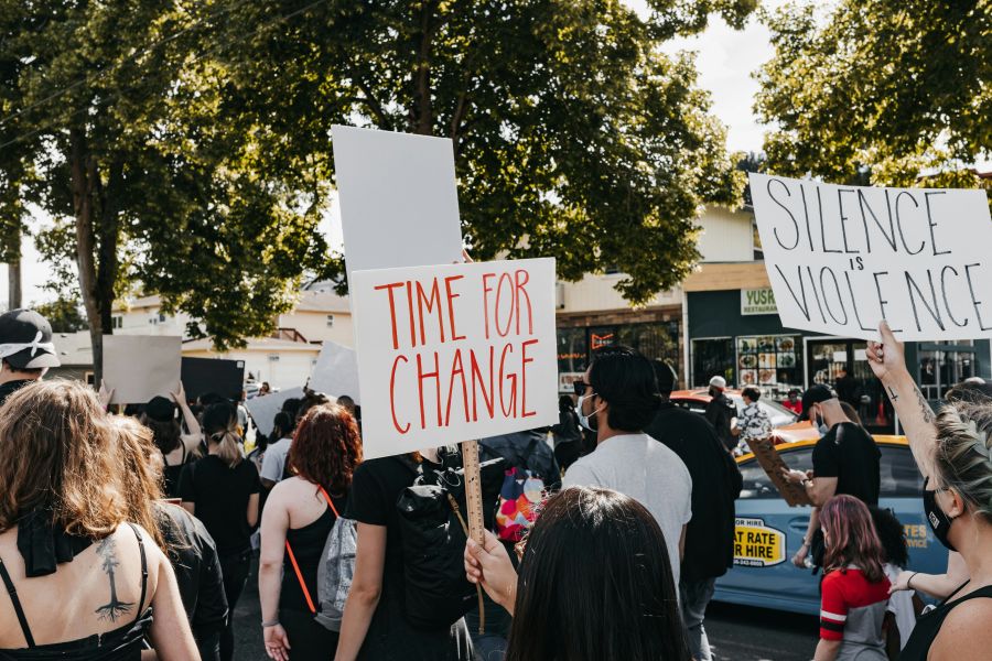 Protest Time for Change 