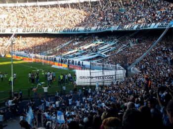 Racing Club Football Game in Argentina - Racing Club de Avellaneda