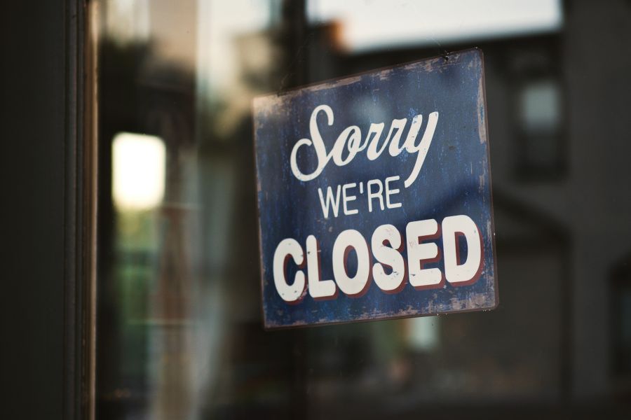 Company closure Sorry | Instagram: @timmossholder 